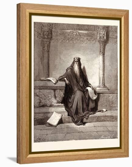 Solomon-Gustave Dore-Framed Premier Image Canvas