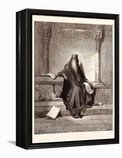 Solomon-Gustave Dore-Framed Premier Image Canvas