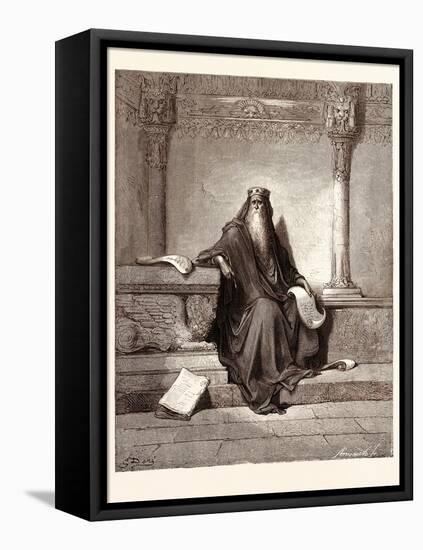 Solomon-Gustave Dore-Framed Premier Image Canvas