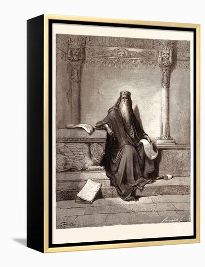 Solomon-Gustave Dore-Framed Premier Image Canvas