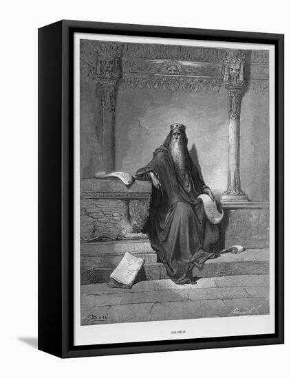 Solomon-Gustave Dor?-Framed Stretched Canvas