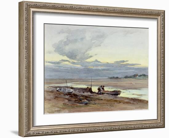 Solway Sands-John Edgar Mitchell-Framed Giclee Print