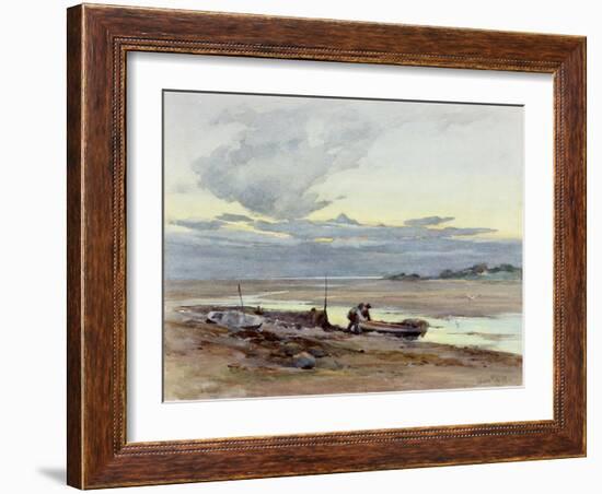 Solway Sands-John Edgar Mitchell-Framed Giclee Print