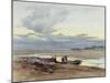 Solway Sands-John Edgar Mitchell-Mounted Giclee Print