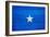 Somalia Flag Design with Wood Patterning - Flags of the World Series-Philippe Hugonnard-Framed Art Print