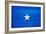 Somalia Flag Design with Wood Patterning - Flags of the World Series-Philippe Hugonnard-Framed Premium Giclee Print