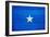 Somalia Flag Design with Wood Patterning - Flags of the World Series-Philippe Hugonnard-Framed Premium Giclee Print