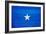 Somalia Flag Design with Wood Patterning - Flags of the World Series-Philippe Hugonnard-Framed Premium Giclee Print