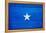 Somalia Flag Design with Wood Patterning - Flags of the World Series-Philippe Hugonnard-Framed Stretched Canvas