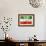 Somaliland Flag-daboost-Framed Art Print displayed on a wall