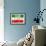 Somaliland Flag-daboost-Framed Art Print displayed on a wall