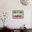Somaliland Flag-daboost-Framed Art Print displayed on a wall