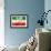 Somaliland Flag-daboost-Framed Art Print displayed on a wall