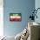 Somaliland Flag-daboost-Framed Stretched Canvas displayed on a wall