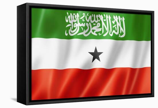 Somaliland Flag-daboost-Framed Stretched Canvas