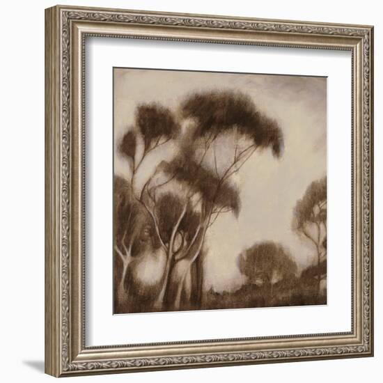 Somber Silhouette-Liz Jardine-Framed Art Print