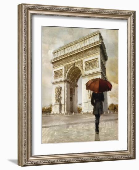 Sombre Stroll-Tania Bello-Framed Giclee Print