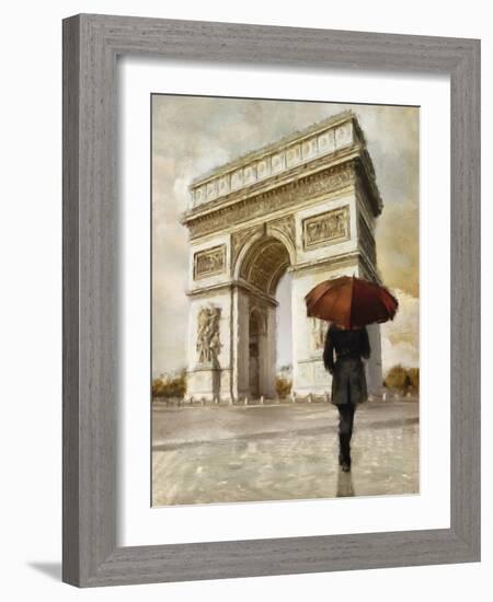 Sombre Stroll-Tania Bello-Framed Giclee Print