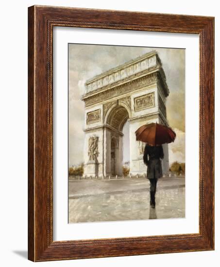 Sombre Stroll-Tania Bello-Framed Giclee Print