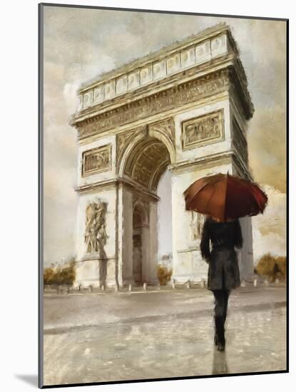 Sombre Stroll-Tania Bello-Mounted Giclee Print