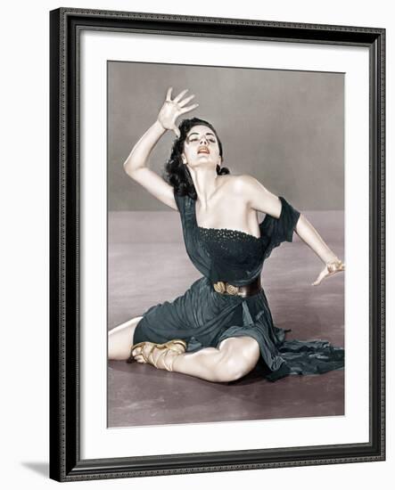 Sombrero, Cyd Charisse, 1953-null-Framed Photo