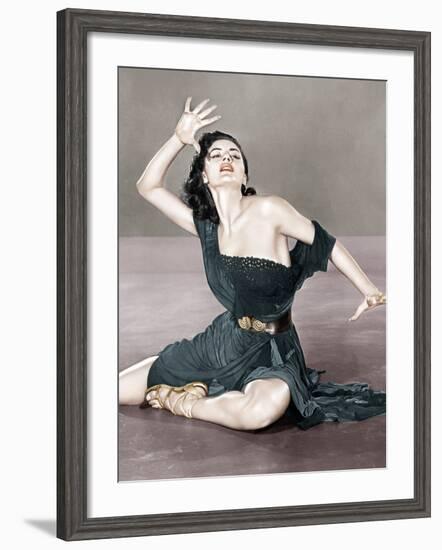 Sombrero, Cyd Charisse, 1953-null-Framed Photo