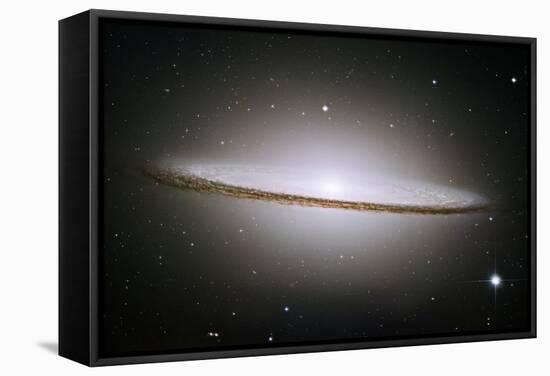 Sombrero Galaxy (M104), HST Image-null-Framed Premier Image Canvas