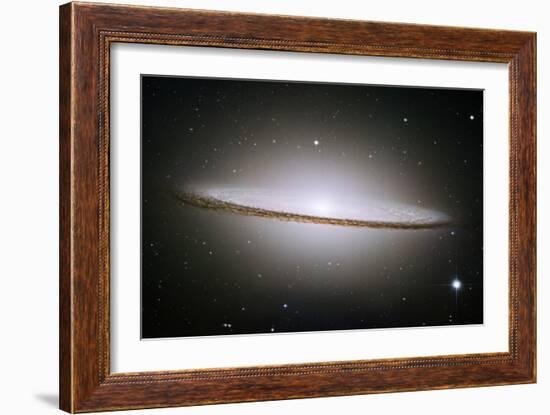 Sombrero Galaxy (M104), HST Image-null-Framed Photographic Print