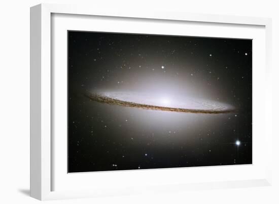 Sombrero Galaxy (M104), HST Image-null-Framed Photographic Print