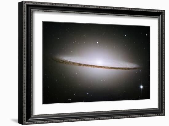 Sombrero Galaxy (M104), HST Image-null-Framed Photographic Print