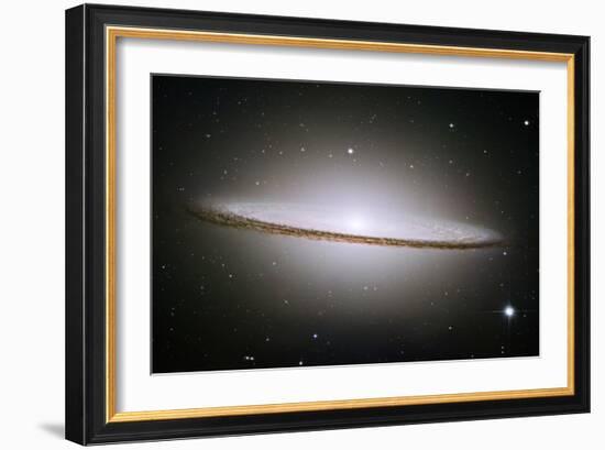 Sombrero Galaxy (M104), HST Image-null-Framed Photographic Print