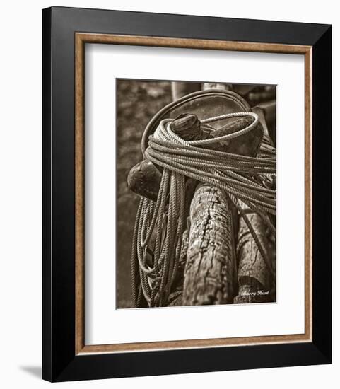 Sombrero Saddle-Barry Hart-Framed Art Print