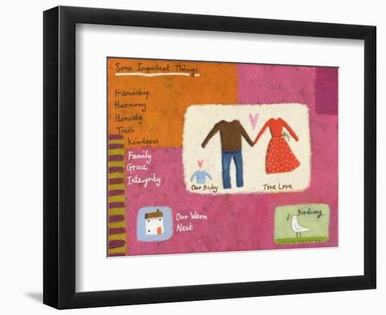 Some Important Things-Sophie Harding-Framed Giclee Print