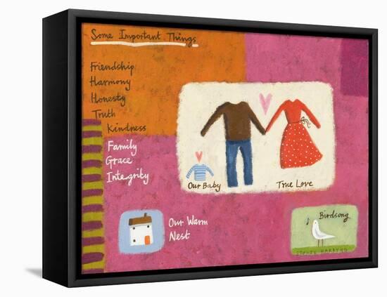 Some Important Things-Sophie Harding-Framed Premier Image Canvas