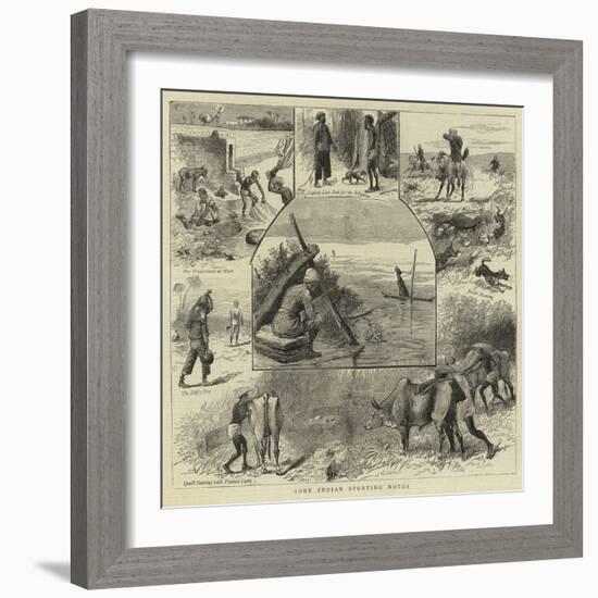 Some Indian Sporting Notes-null-Framed Giclee Print