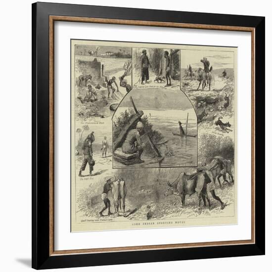 Some Indian Sporting Notes-null-Framed Giclee Print