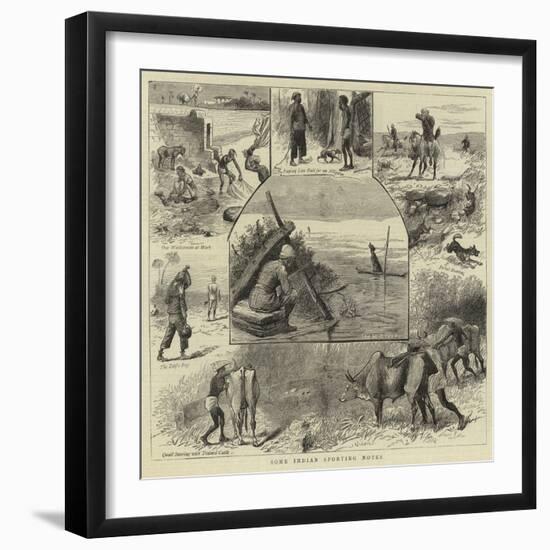 Some Indian Sporting Notes-null-Framed Giclee Print