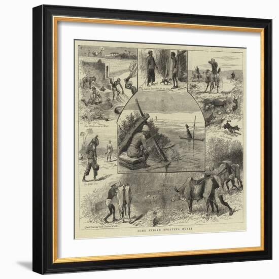 Some Indian Sporting Notes-null-Framed Giclee Print