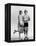 SOME LIKE IT HOT, 1958 directed by BILLY WILDER Tony Curtis and Jack Lemmon (photo)-null-Framed Stretched Canvas