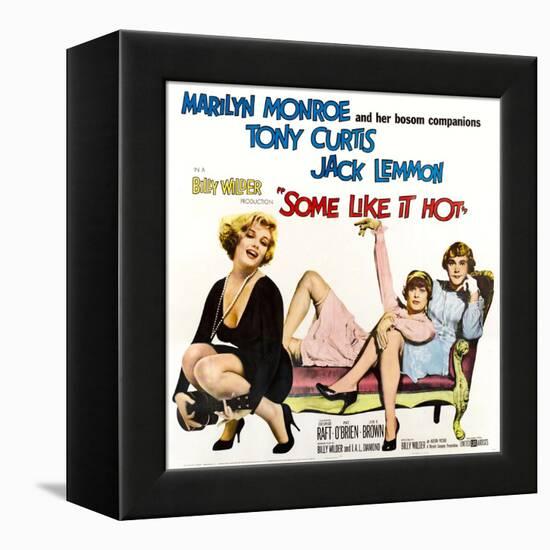 Some Like it Hot, 1959-null-Framed Premier Image Canvas