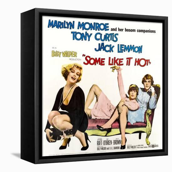 Some Like it Hot, 1959-null-Framed Premier Image Canvas