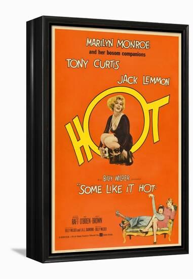 Some Like it Hot, 1959-null-Framed Premier Image Canvas