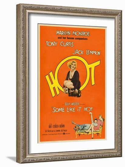 Some Like it Hot, 1959-null-Framed Giclee Print