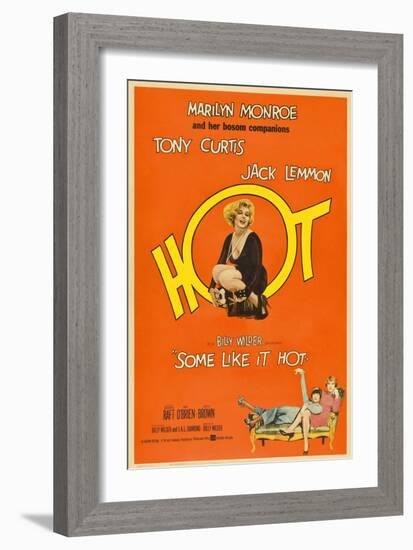 Some Like it Hot, 1959-null-Framed Giclee Print