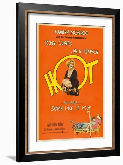 Some Like it Hot, 1959-null-Framed Giclee Print