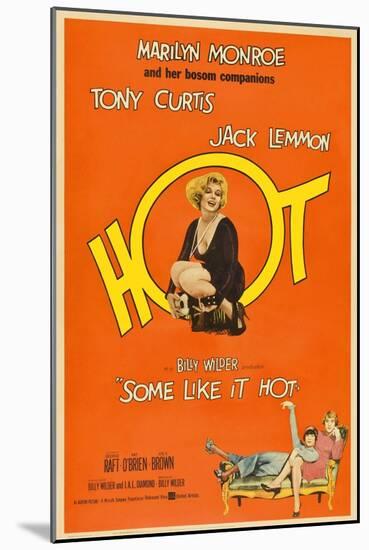 Some Like it Hot, 1959-null-Mounted Giclee Print