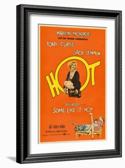 Some Like it Hot, 1959-null-Framed Giclee Print