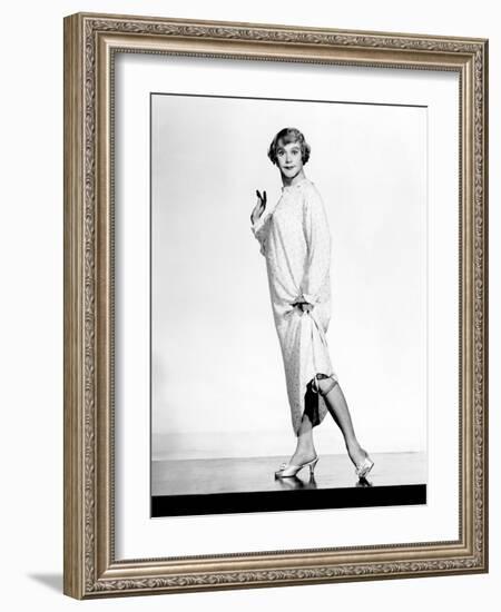 Some Like It Hot, Jack Lemmon, 1959, Showing 'Her' Stockings-null-Framed Photo