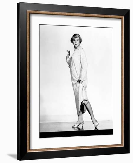 Some Like It Hot, Jack Lemmon, 1959, Showing 'Her' Stockings-null-Framed Photo