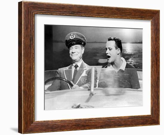 Some Like It Hot, Jack Lemmon, Joe E. Brown, 1959-null-Framed Photo